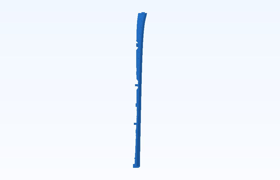 ABS Custom Plastic Parts Precision Plastic Component Plastic Injection Precision Mold Manufacturing - PFMOLD-CAD-00021 Side view