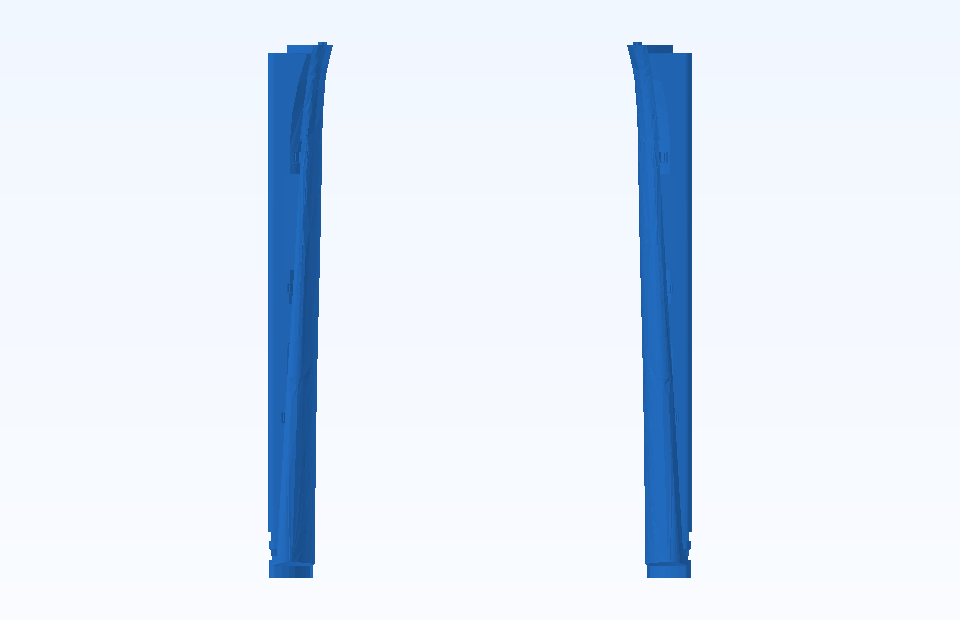 ABS Custom Plastic Parts Precision Plastic Component Plastic Injection Precision Mold Manufacturing - PFMOLD-CAD-00022 Side view