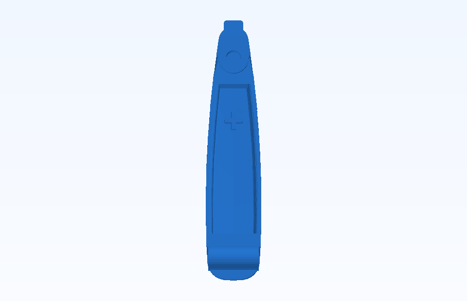 ABS Custom Plastic Parts Precision Plastic Component Plastic Injection Precision Mold Manufacturing - PFMOLD-CAD-00036 Front view