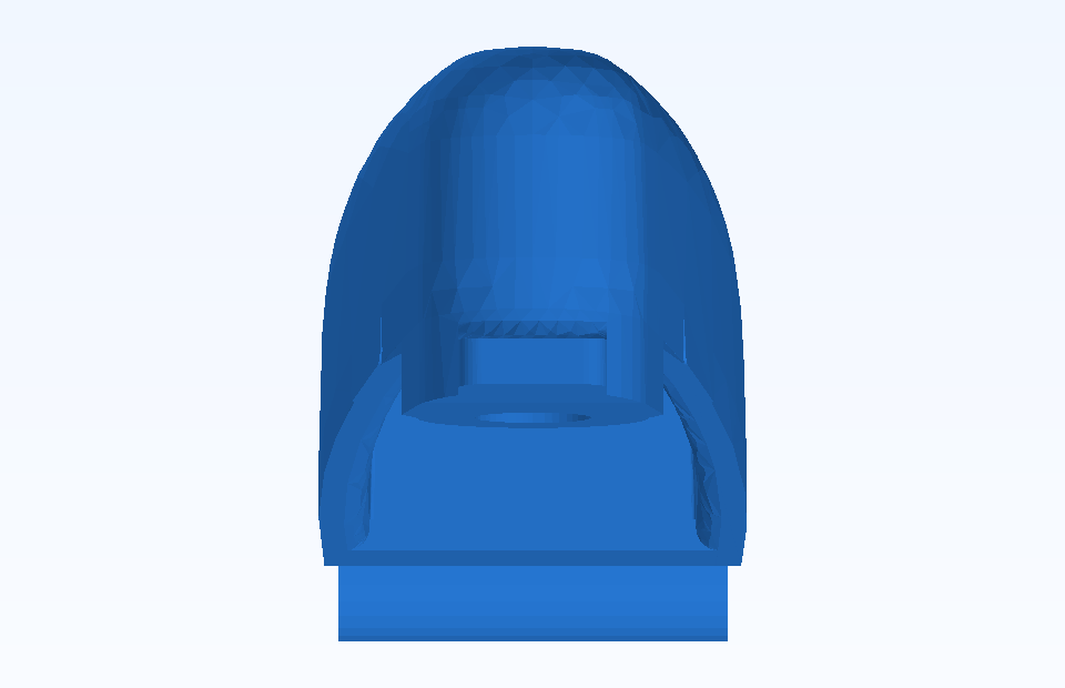 ABS Custom Plastic Parts Precision Plastic Component Plastic Injection Precision Mold Manufacturing - PFMOLD-CAD-00036 Top view