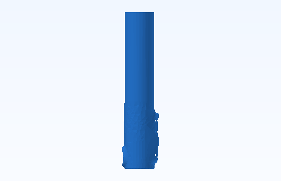 ABS Custom Plastic Parts Precision Plastic Component Plastic Injection Precision Mold Manufacturing - PFMOLD-CAD-00039 Side view