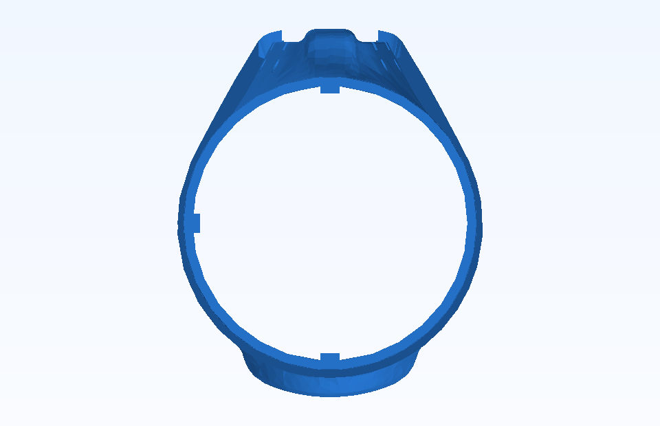 ABS Custom Plastic Parts Precision Plastic Component Plastic Injection Precision Mold Manufacturing - PFMOLD-CAD-00039 Top view
