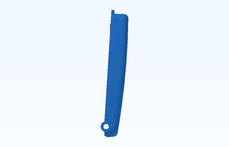 ABS Custom Plastic Parts Precision Plastic Component Plastic Injection Precision Mold Manufacturing - PFMOLD-CAD-00042 Side view