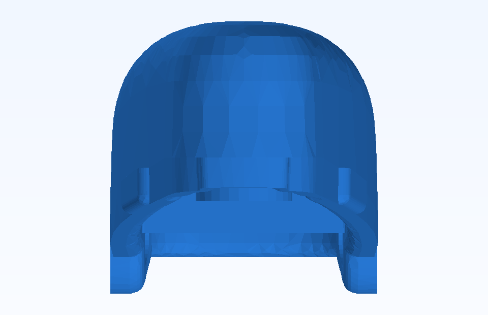 ABS Custom Plastic Parts Precision Plastic Component Plastic Injection Precision Mold Manufacturing - PFMOLD-CAD-00042 Top view