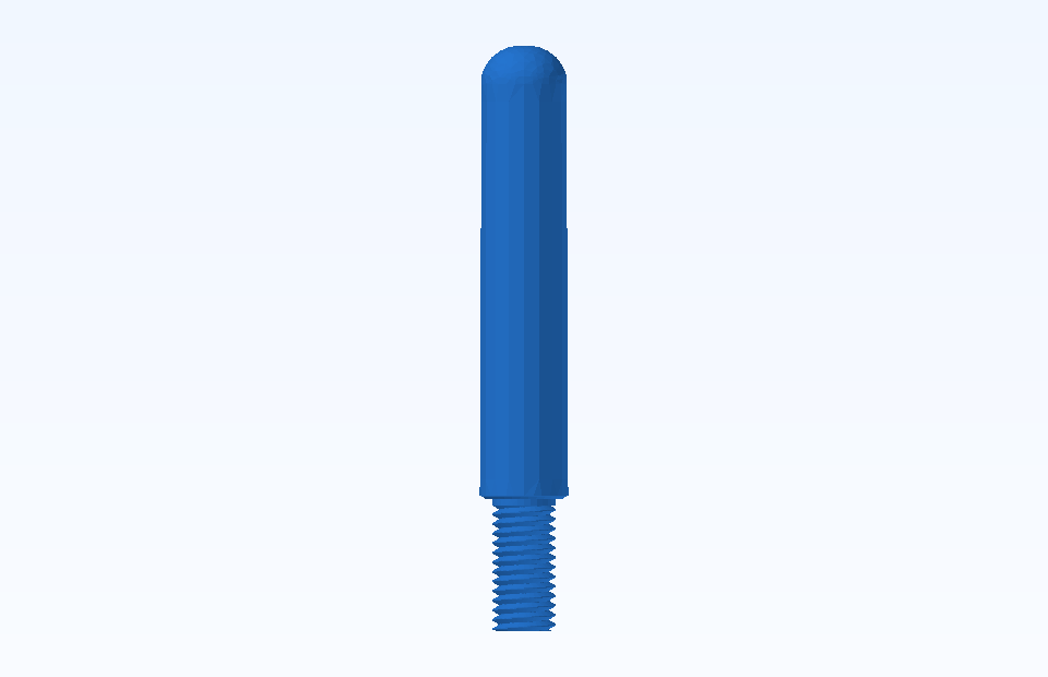 ABS Mechanical Plastic Parts Bracket Holder Functional Component Plastic Injection Precision Mold Manufacturing - PFMOLD-CAD-00096 Side view