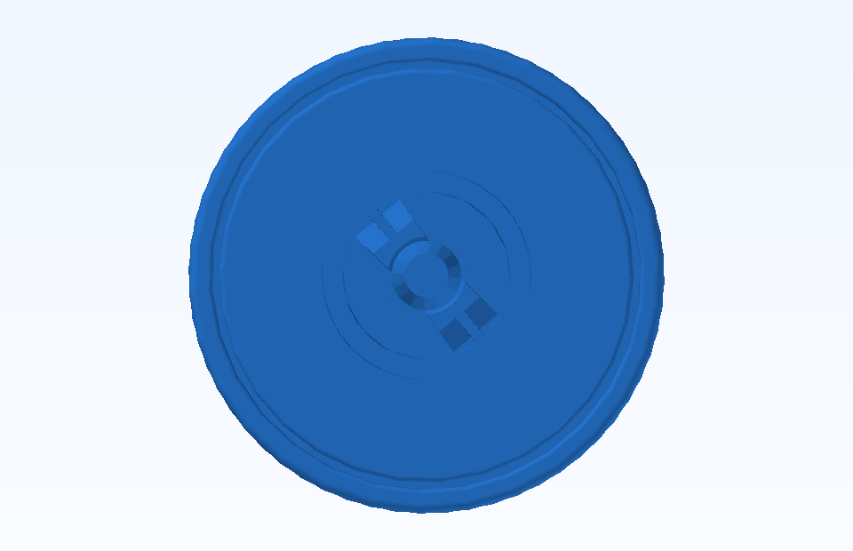 ABS Custom Plastic Parts Precision Plastic Component Plastic Injection Precision Mold Manufacturing - PFMOLD-CAD-00114 Side view