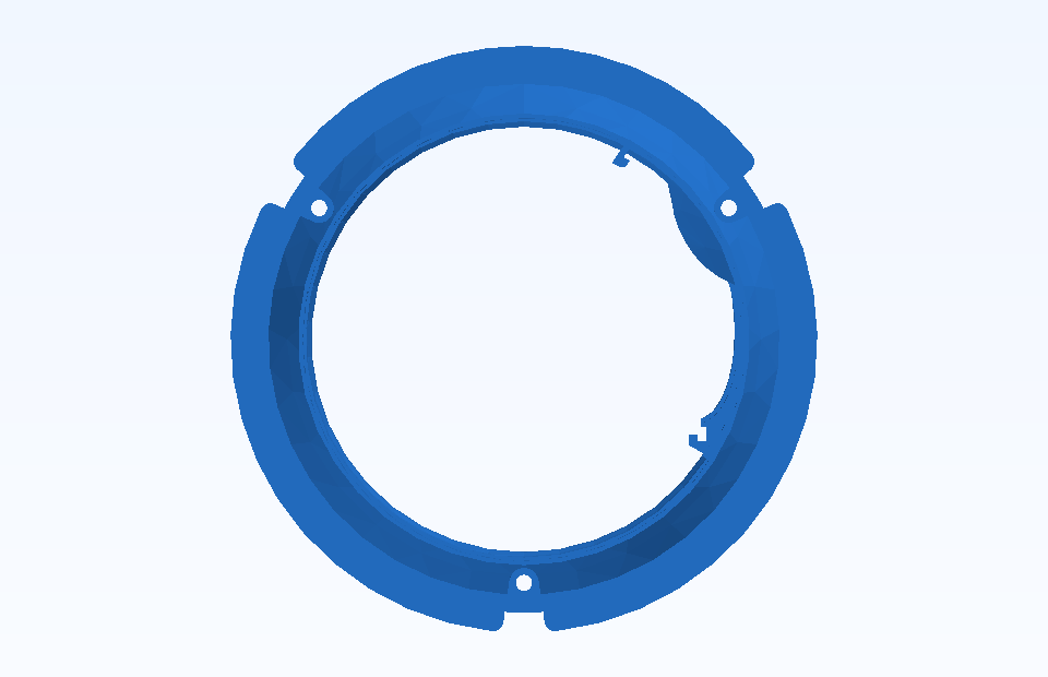 ABS Custom Plastic Parts Precision Plastic Component Plastic Injection Precision Mold Manufacturing - PFMOLD-CAD-00148 Front view