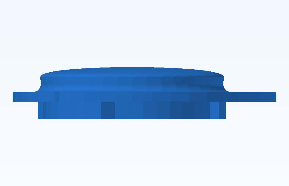 ABS Custom Plastic Parts Precision Plastic Component Plastic Injection Precision Mold Manufacturing - PFMOLD-CAD-00157 Side view
